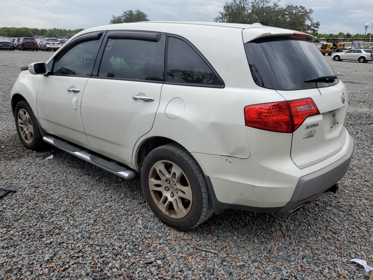 2009 Acura MDX VIN 2HNYD28659H525375 Copart auction photo, top/roof / front end damage thumbnail 2