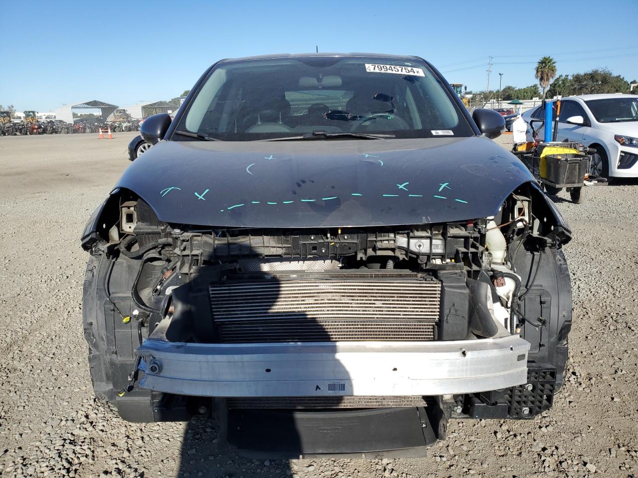 2018 Fiat 500 VIN ZFBCFYAB2JP639471 Copart auction photo, front end damage thumbnail 5
