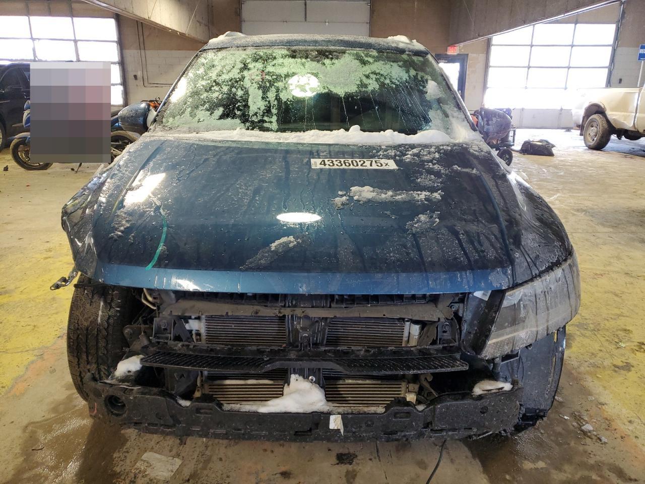2019 Volkswagen Tiguan VIN 3VV2B7AX1KM076822 Copart auction photo, front end / mechanical damage thumbnail 5