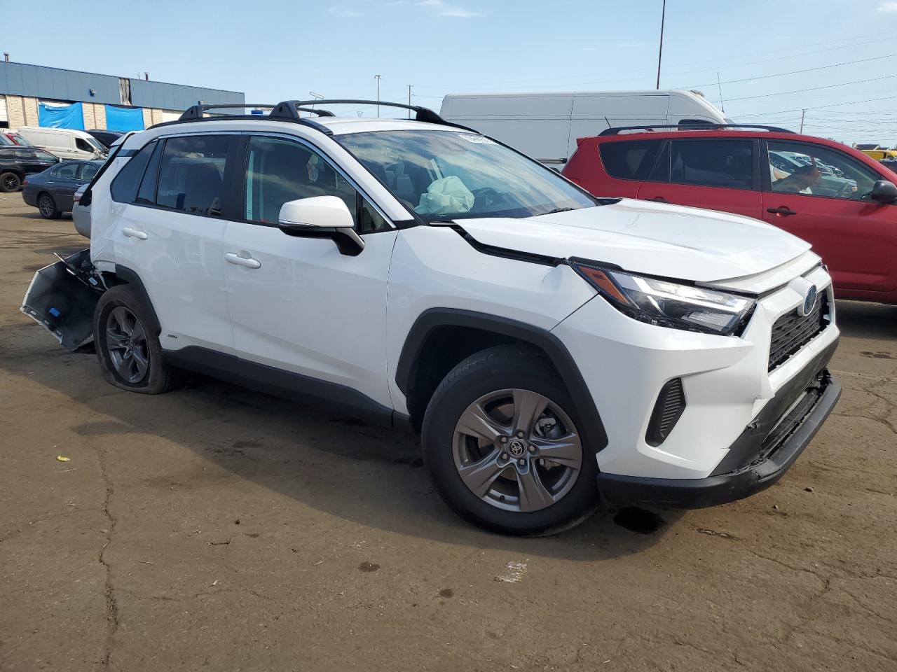 2024 Toyota RAV 4 VIN 2T3RWRFV1RW213223 Copart auction photo, rear end damage thumbnail 4