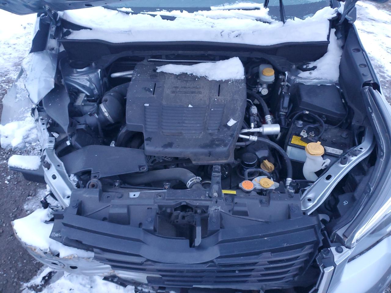 2019 Subaru Forester VIN JF2SKAEC6KH419715 Copart auction photo, all over damage thumbnail 14