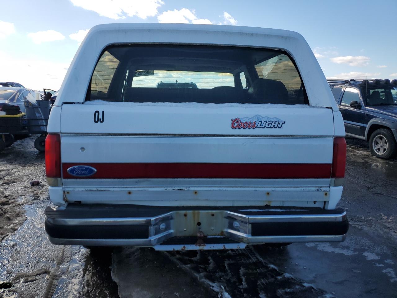 1990 Ford Bronco VIN 1FMEU15N8LLA64421 Copart auction photo, minor dent/scratches damage thumbnail 6