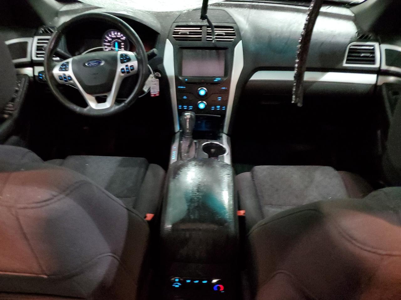 2015 Ford Explorer VIN 1FM5K8D80FGA95024 Copart auction photo, front end / top/roof damage thumbnail 8