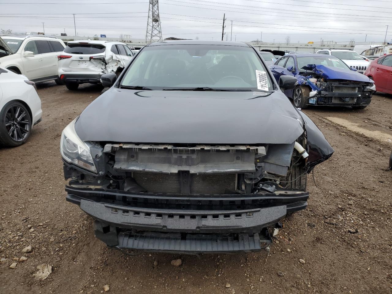 2017 Subaru Legacy VIN 4S3BNAF62H3046287 Copart auction photo, front end / rear end damage thumbnail 5