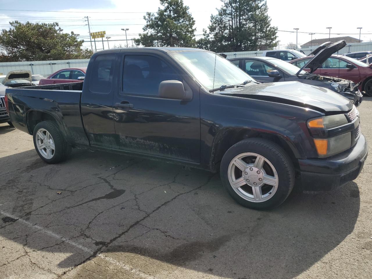 2004 Chevrolet Colorado VIN 1GCCS196748204628 Copart auction photo, front end / side damage thumbnail 4