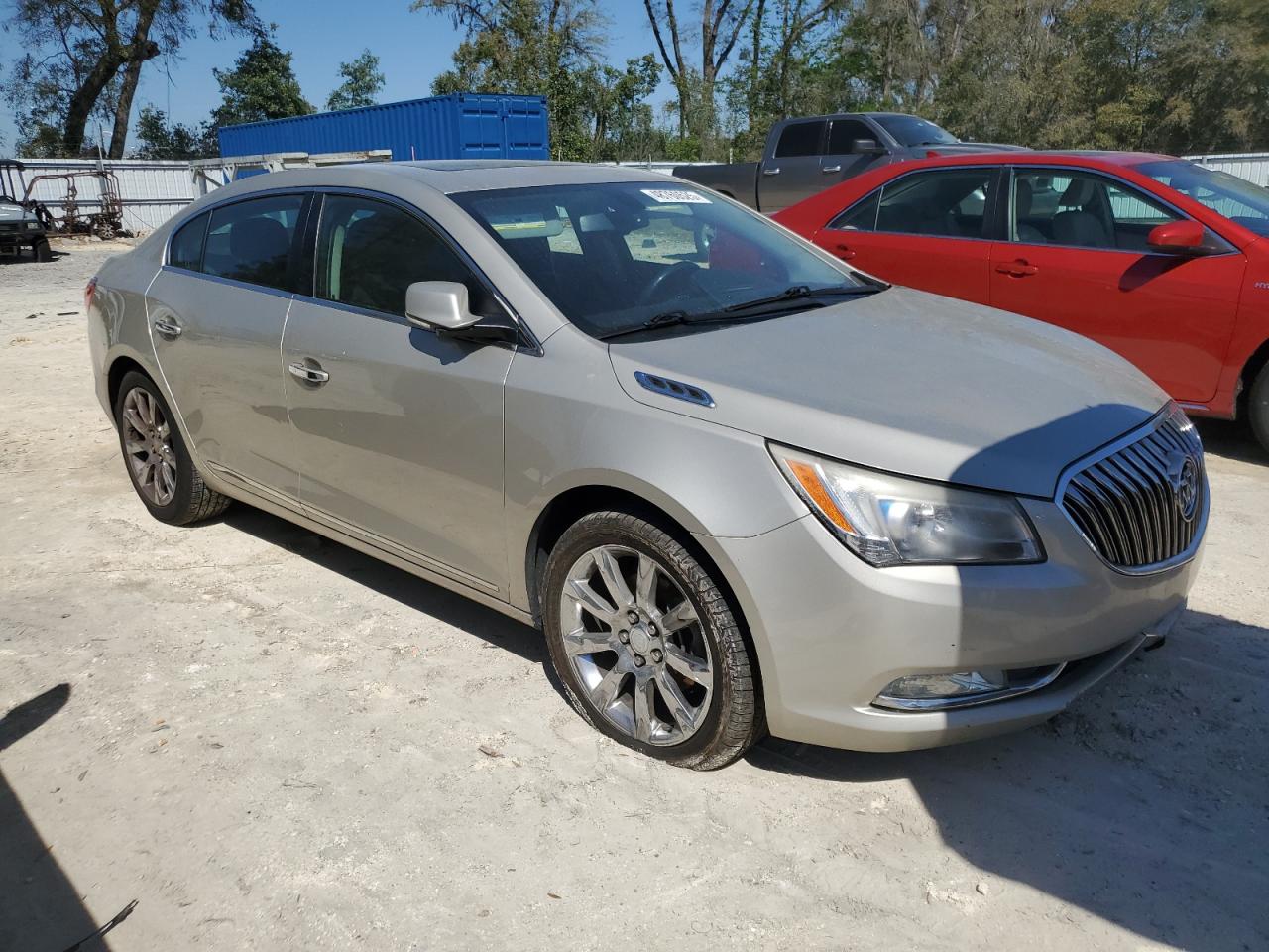 2016 Buick LaCrosse VIN 1G4GB5G37GF267242 Copart auction photo, front end / undercarriage damage thumbnail 4