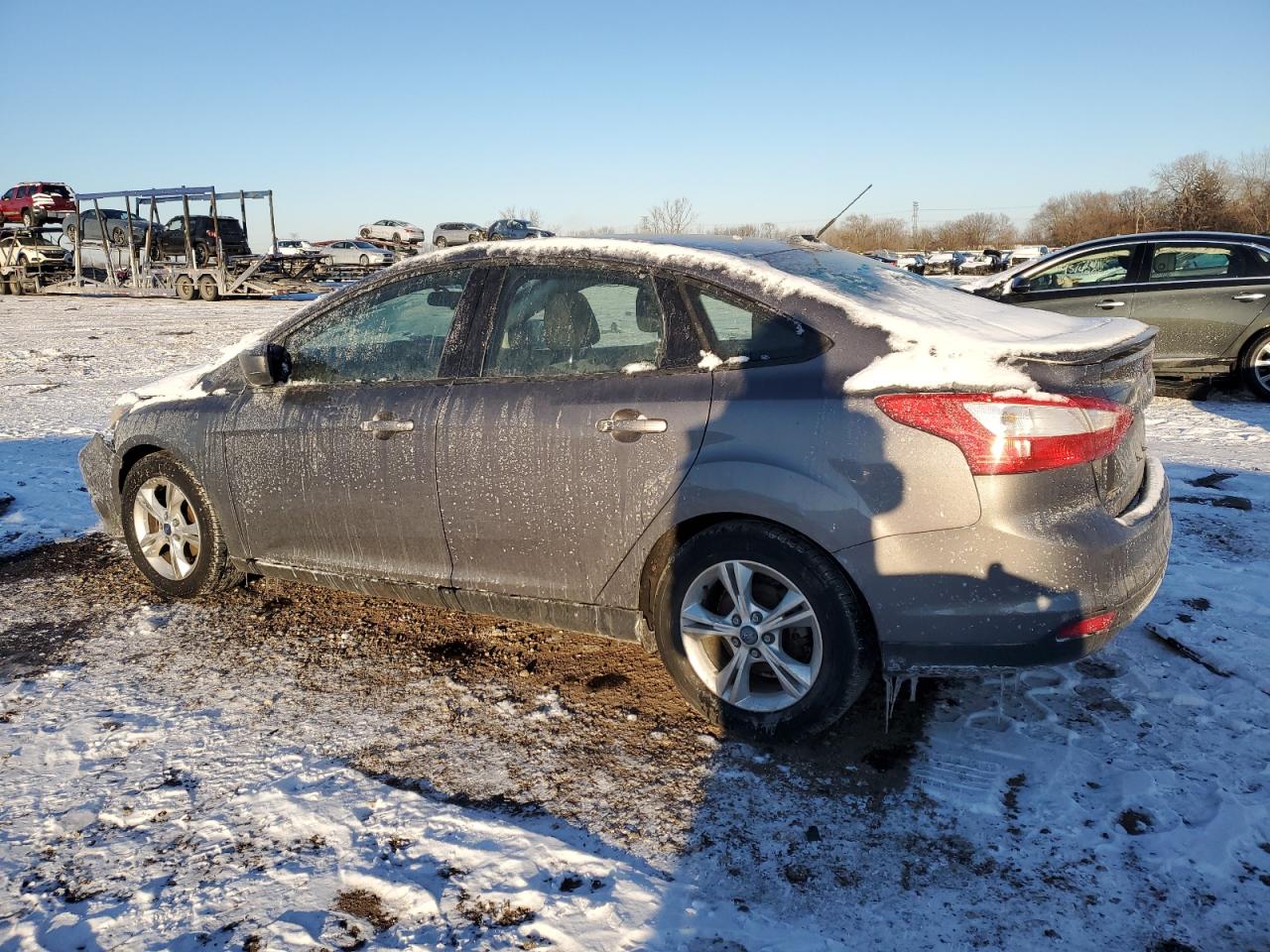 2012 Ford Focus VIN 1FAHP3F21CL160888 Copart auction photo, front end damage thumbnail 2