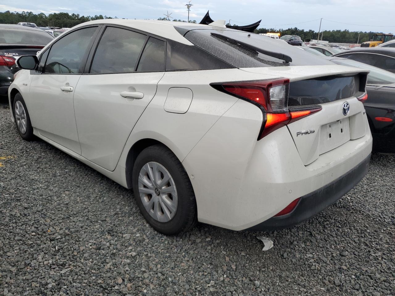 2019 Toyota Prius VIN JTDKARFU3K3072283 Copart auction photo, water/flood damage thumbnail 2