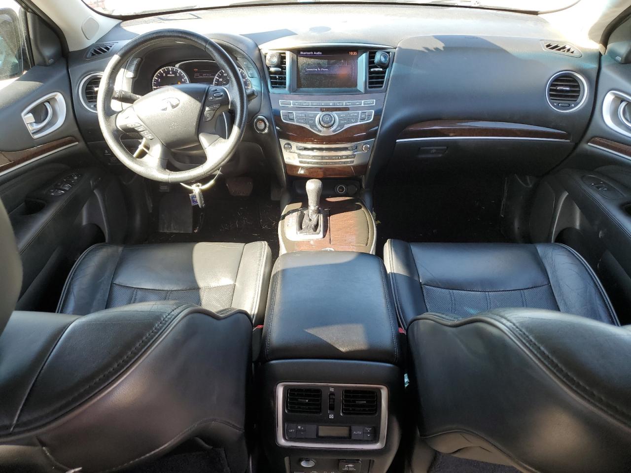 2013 Infiniti JX VIN 5N1AL0MM9DC307076 Copart auction photo, front end / undercarriage damage thumbnail 8