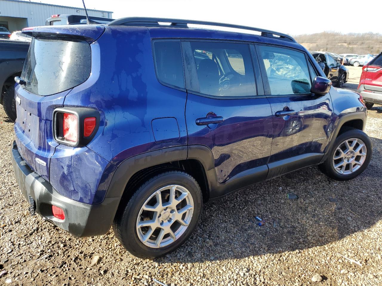 2019 Jeep Renegade VIN ZACNJBBB3KPK41025 Copart auction photo, side / front end damage thumbnail 3