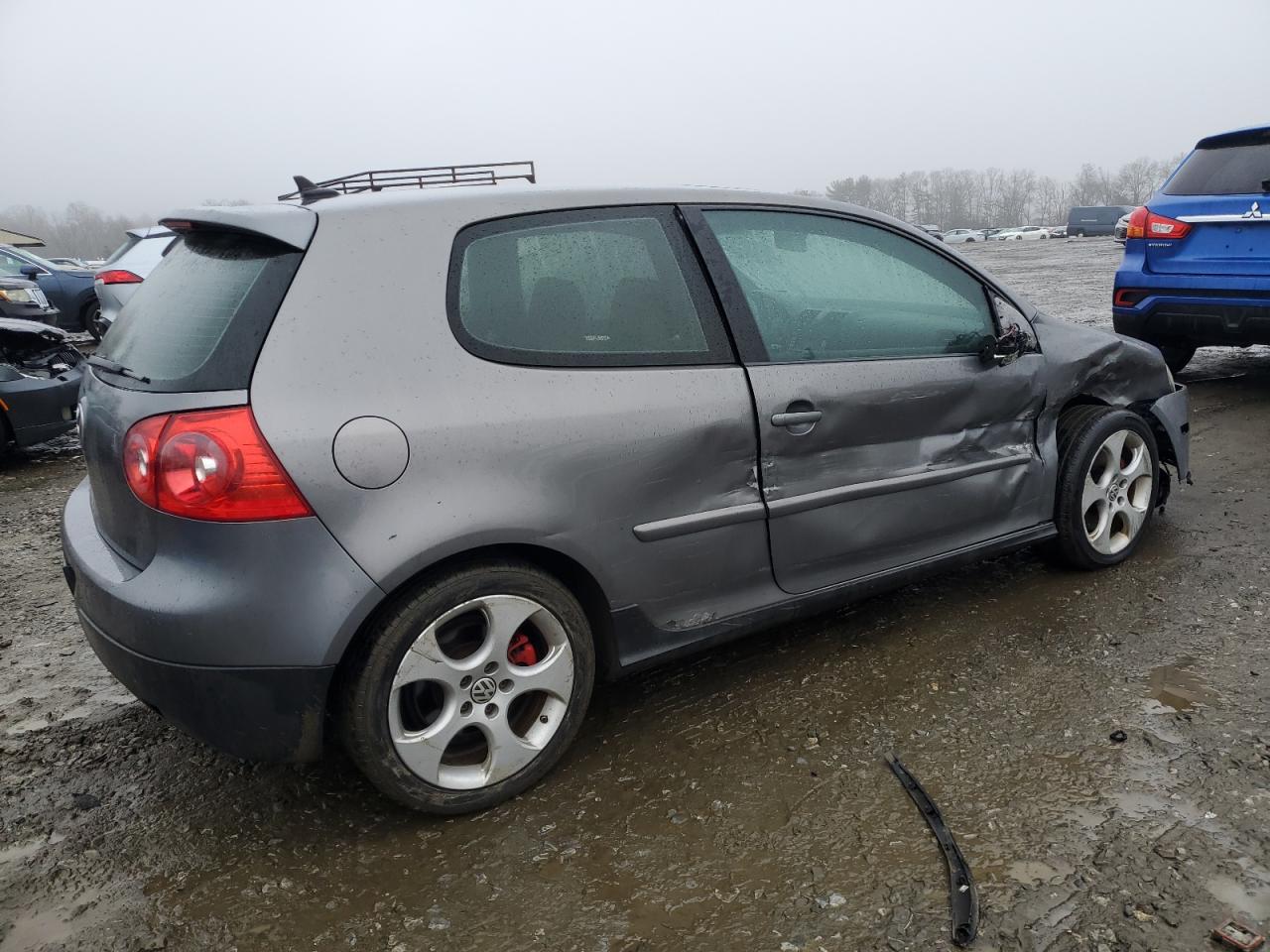 2008 Volkswagen GTI VIN WVWFV71K28W188484 Copart auction photo, side / front end damage thumbnail 3