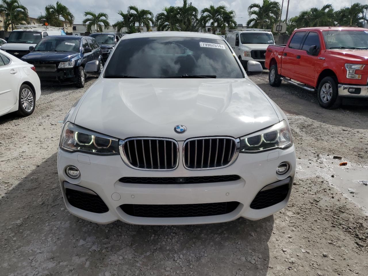 2017 BMW X4 VIN 5UXXW7C31H0U26544 Copart auction photo, rear end damage thumbnail 5