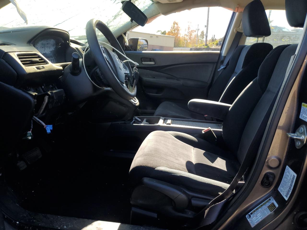 2014 Honda CR-V VIN 2HKRM4H31EH708415 Copart auction photo, rollover damage thumbnail 7
