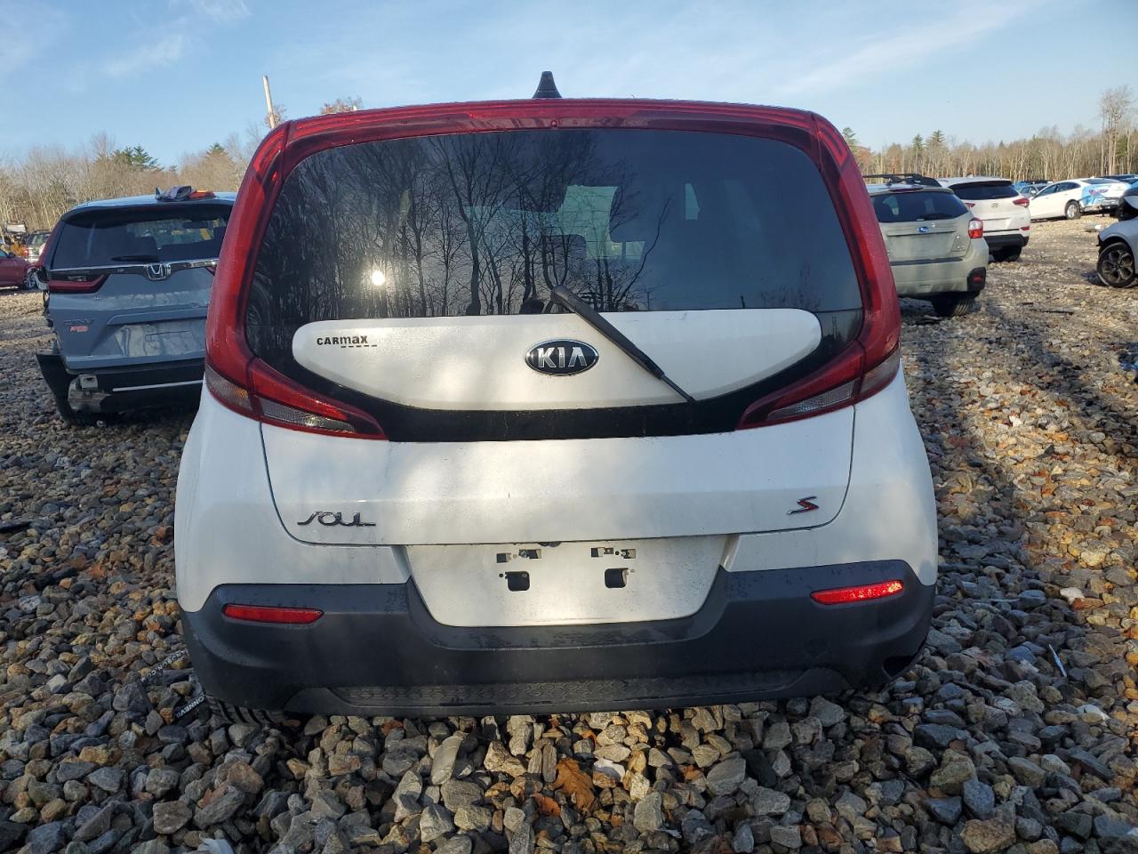 2020 KIA Soul VIN KNDJ23AUXL7007101 Copart auction photo, front end / side damage thumbnail 6