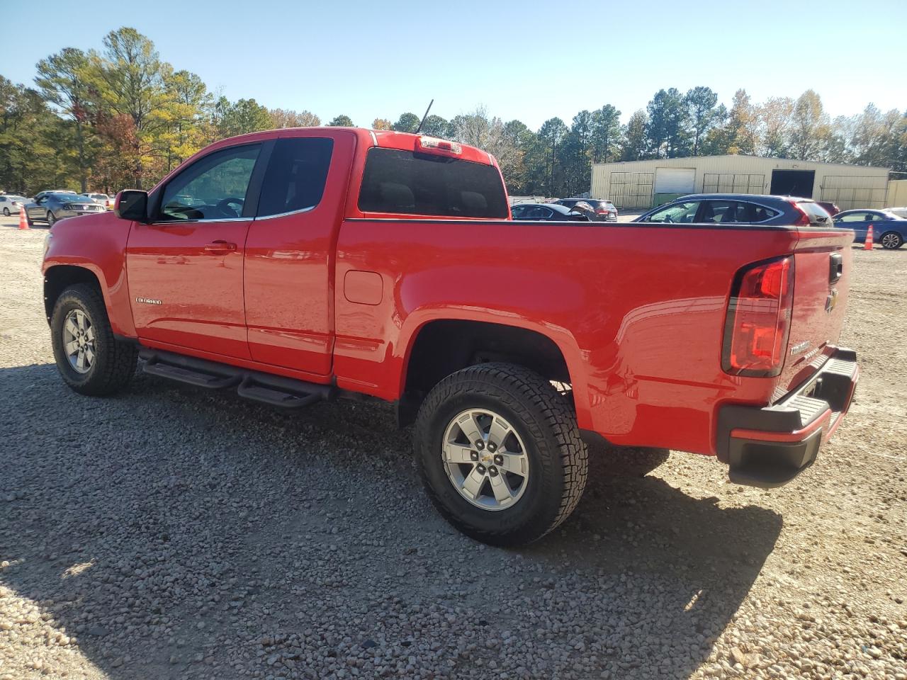 2020 Chevrolet Colorado VIN 1GCHSBEA7L1208885 Copart auction photo, side / front end damage thumbnail 2