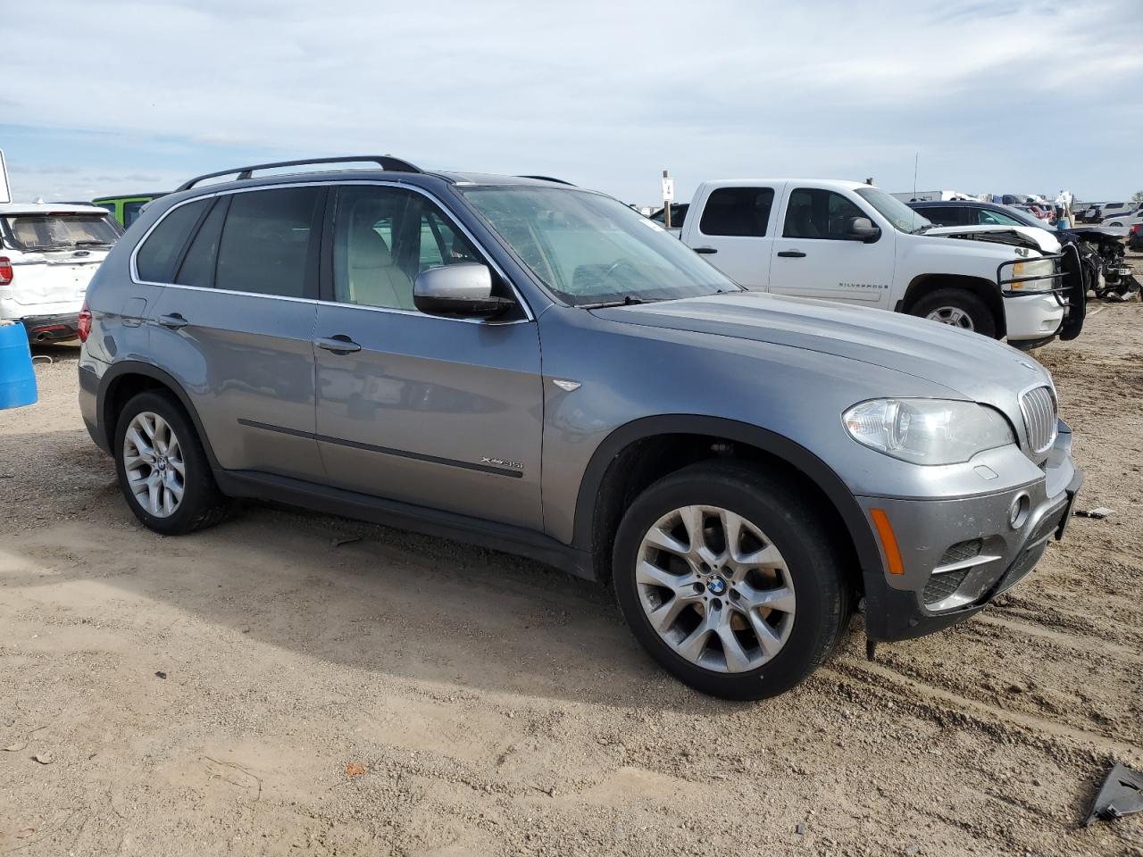 2013 BMW X5 VIN 5UXZV4C58D0G52461 Copart auction photo, rear end damage thumbnail 4