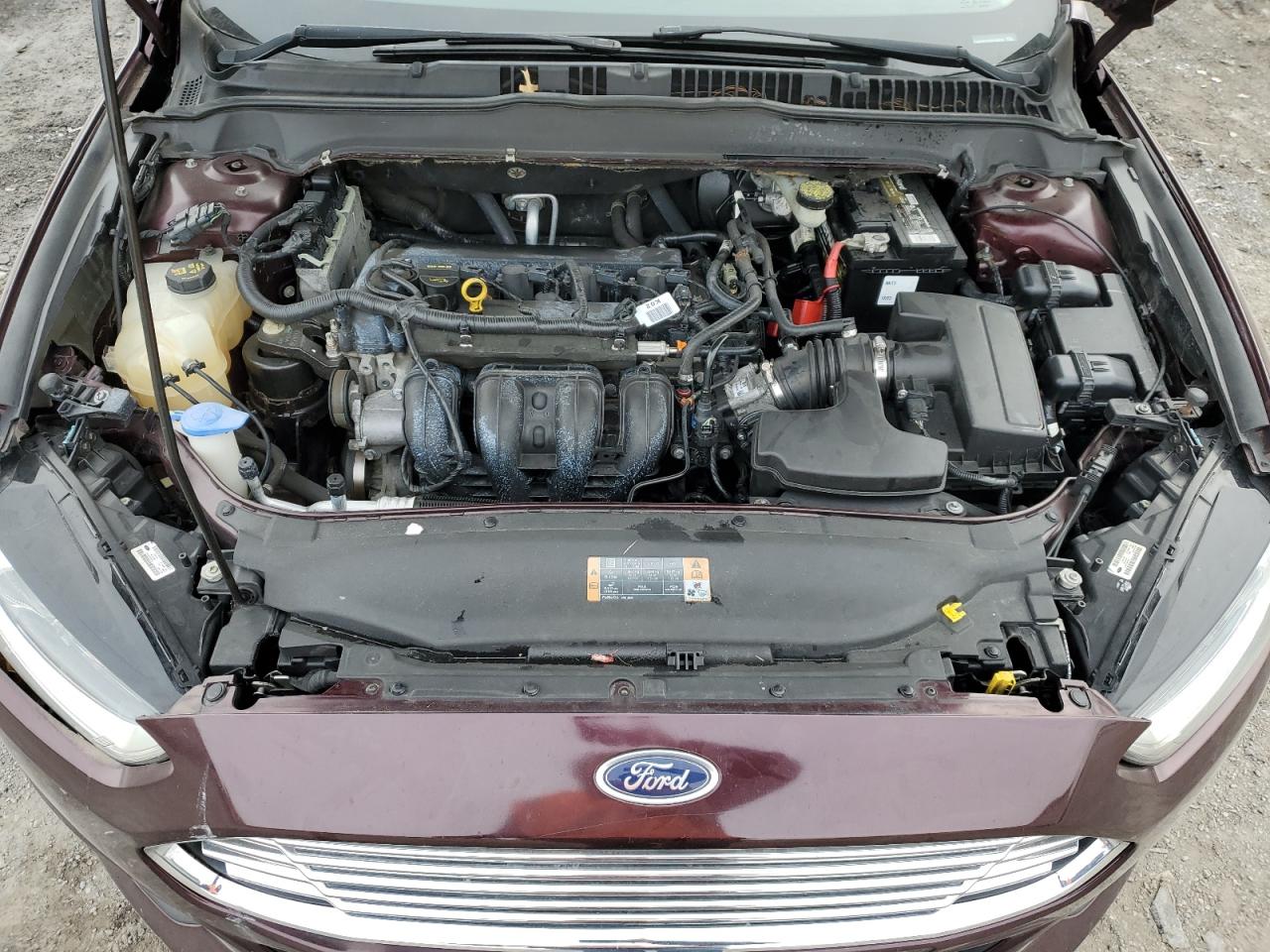 2013 Ford Fusion VIN 3FA6P0G7XDR189888 Copart auction photo, side / front end damage thumbnail 13