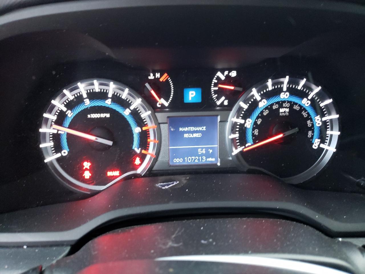 2016 Toyota 4Runner VIN JTEBU5JR2G5298776 Copart auction photo, front end damage thumbnail 9