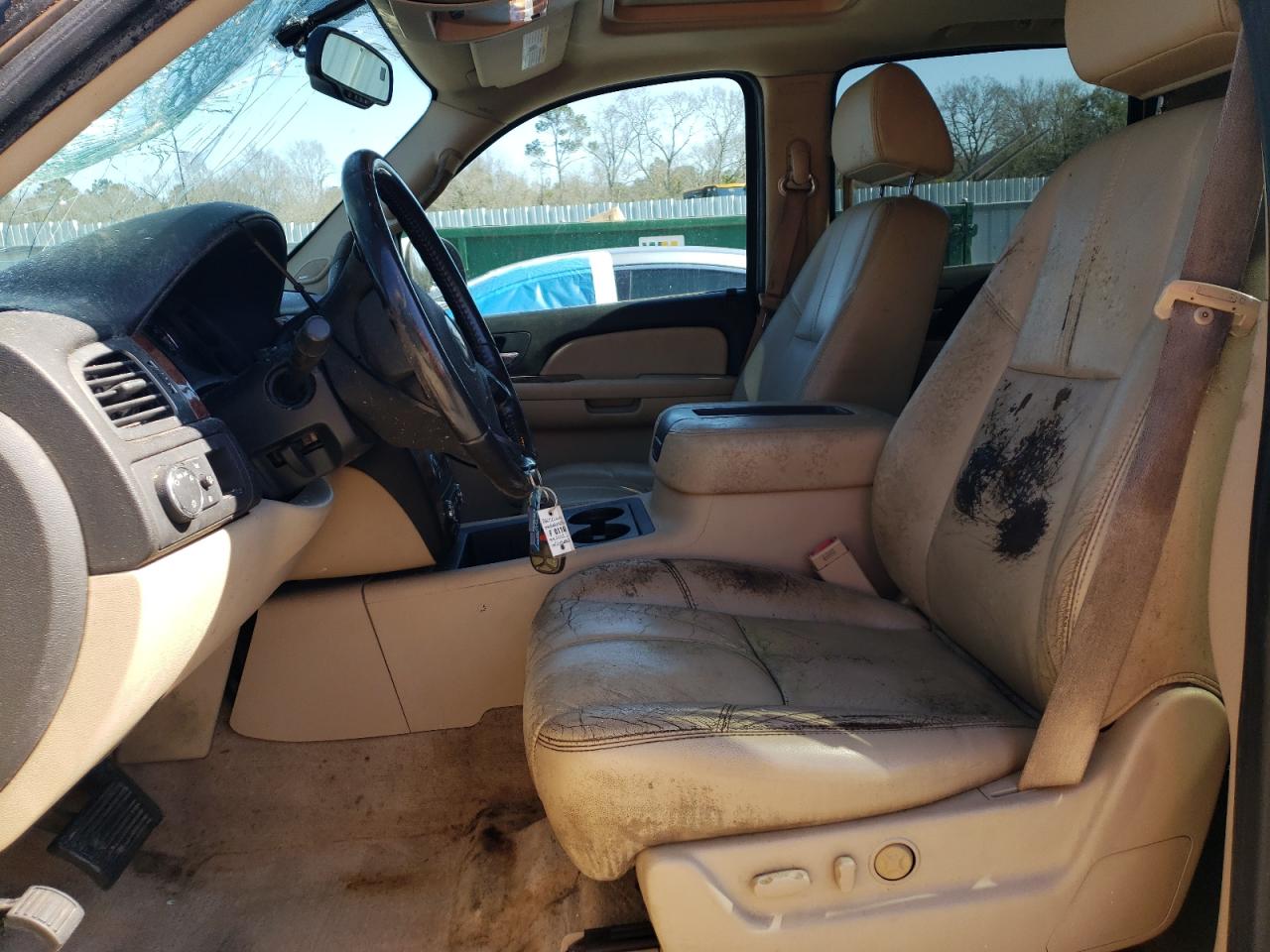 2007 Chevrolet Avalanche VIN 3GNEC12077G146862 Copart auction photo, top/roof / side damage thumbnail 7
