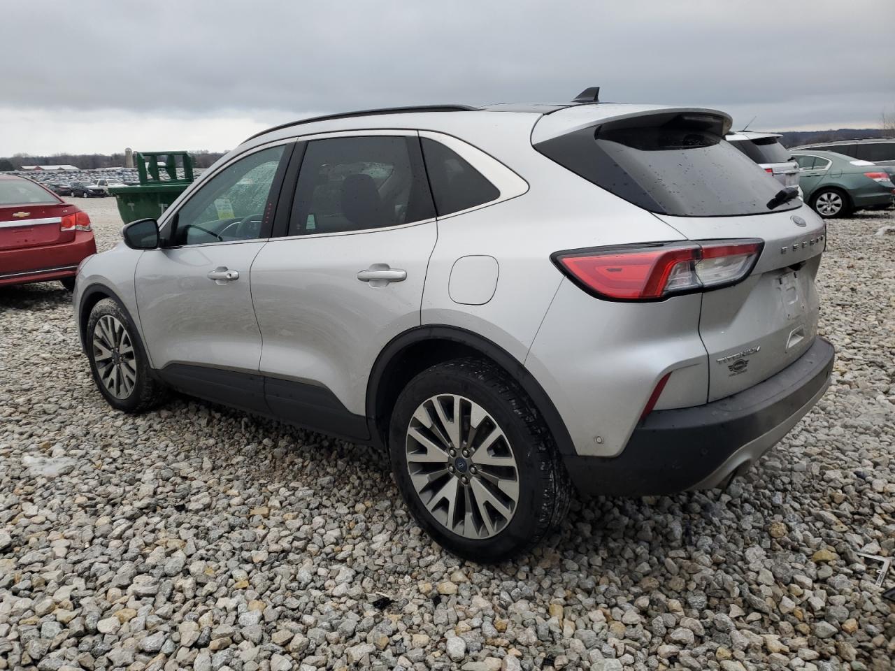 2020 Ford Escape VIN 1FMCU9DZ6LUA53101 Copart auction photo, front end damage thumbnail 2