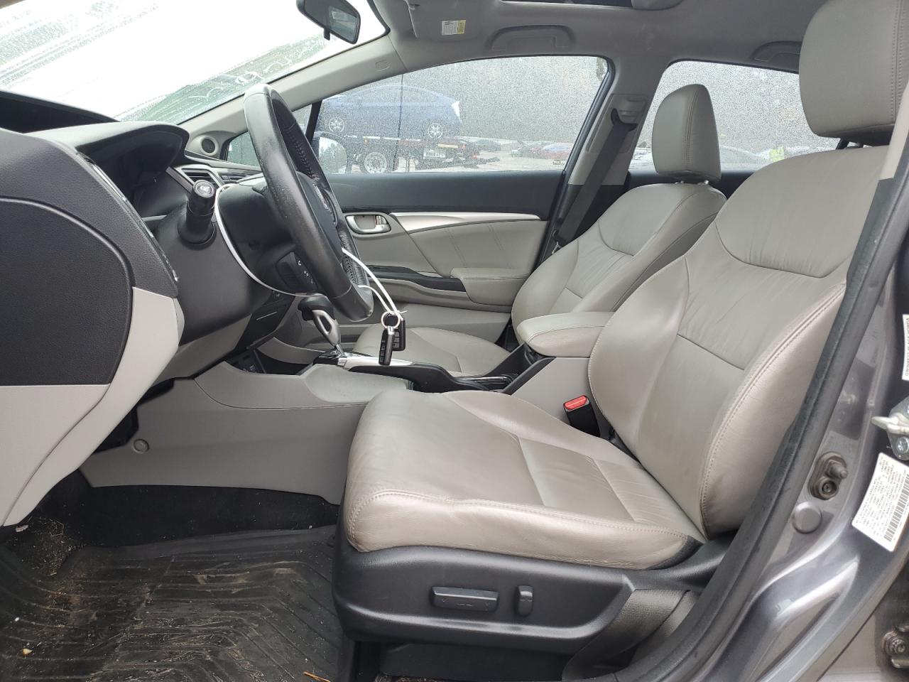 2015 Honda Civic VIN 2HGFB2F91FH503502 Copart auction photo, front end / minor dent/scratches damage thumbnail 7
