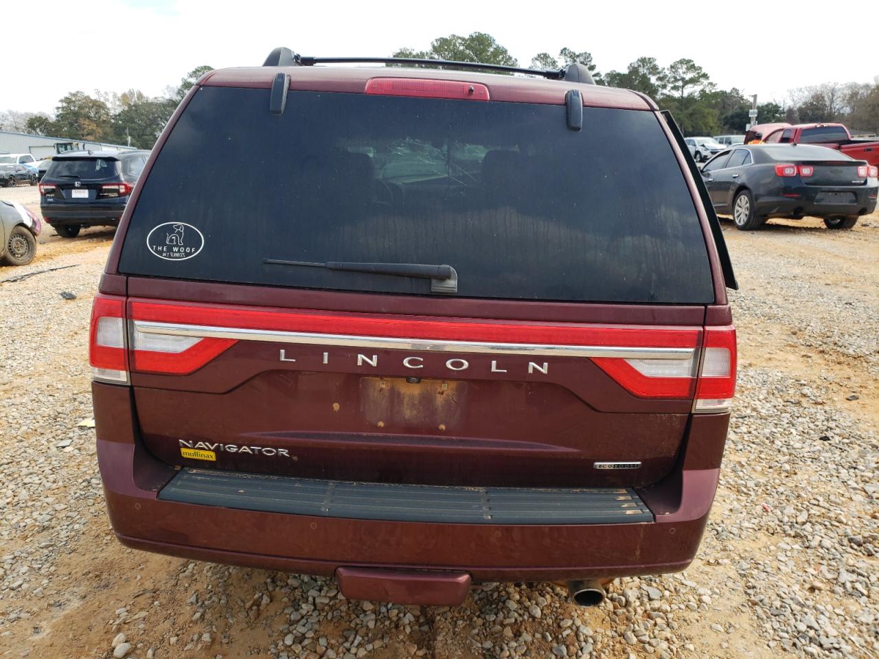 2016 Lincoln Navigator VIN 5LMJJ2HT5GEL06614 Copart auction photo, front end damage thumbnail 6