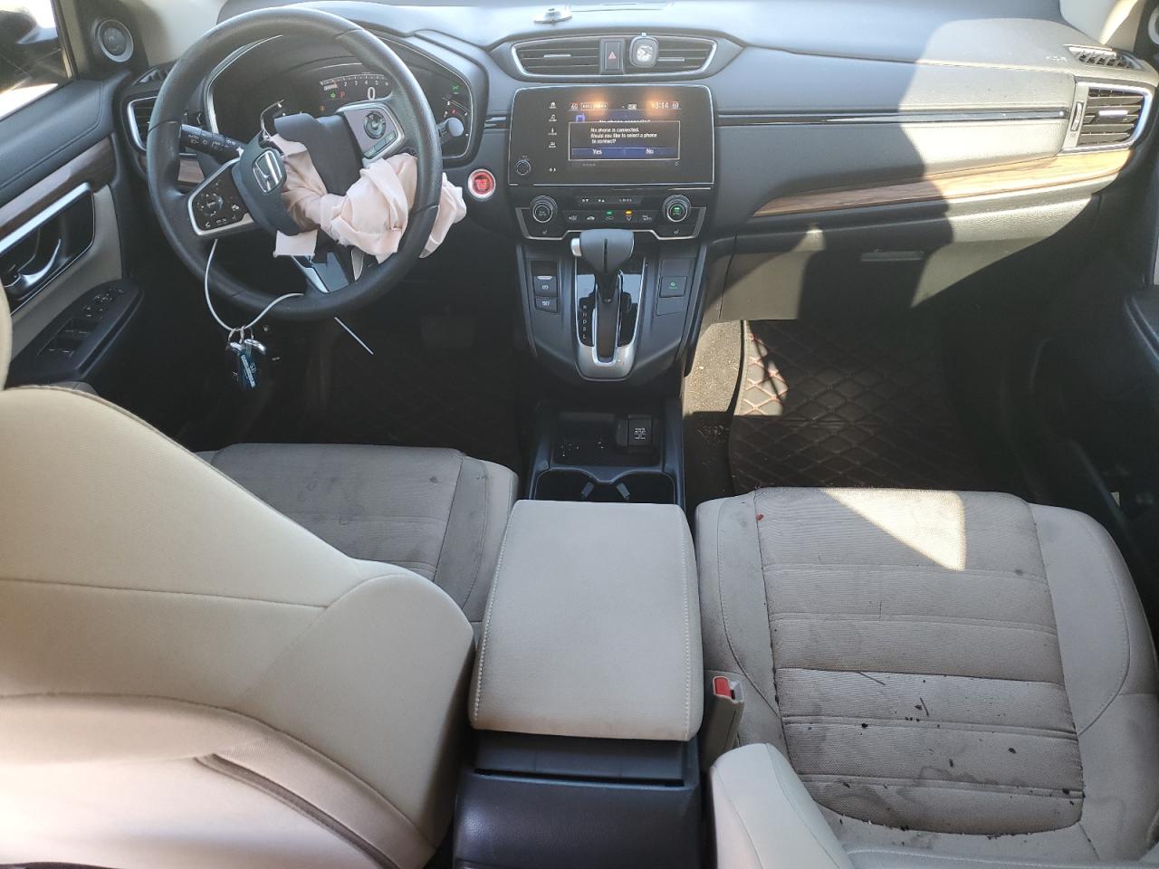 2019 Honda CR-V VIN 5J6RW1H50KL001009 Copart auction photo, front end damage thumbnail 8