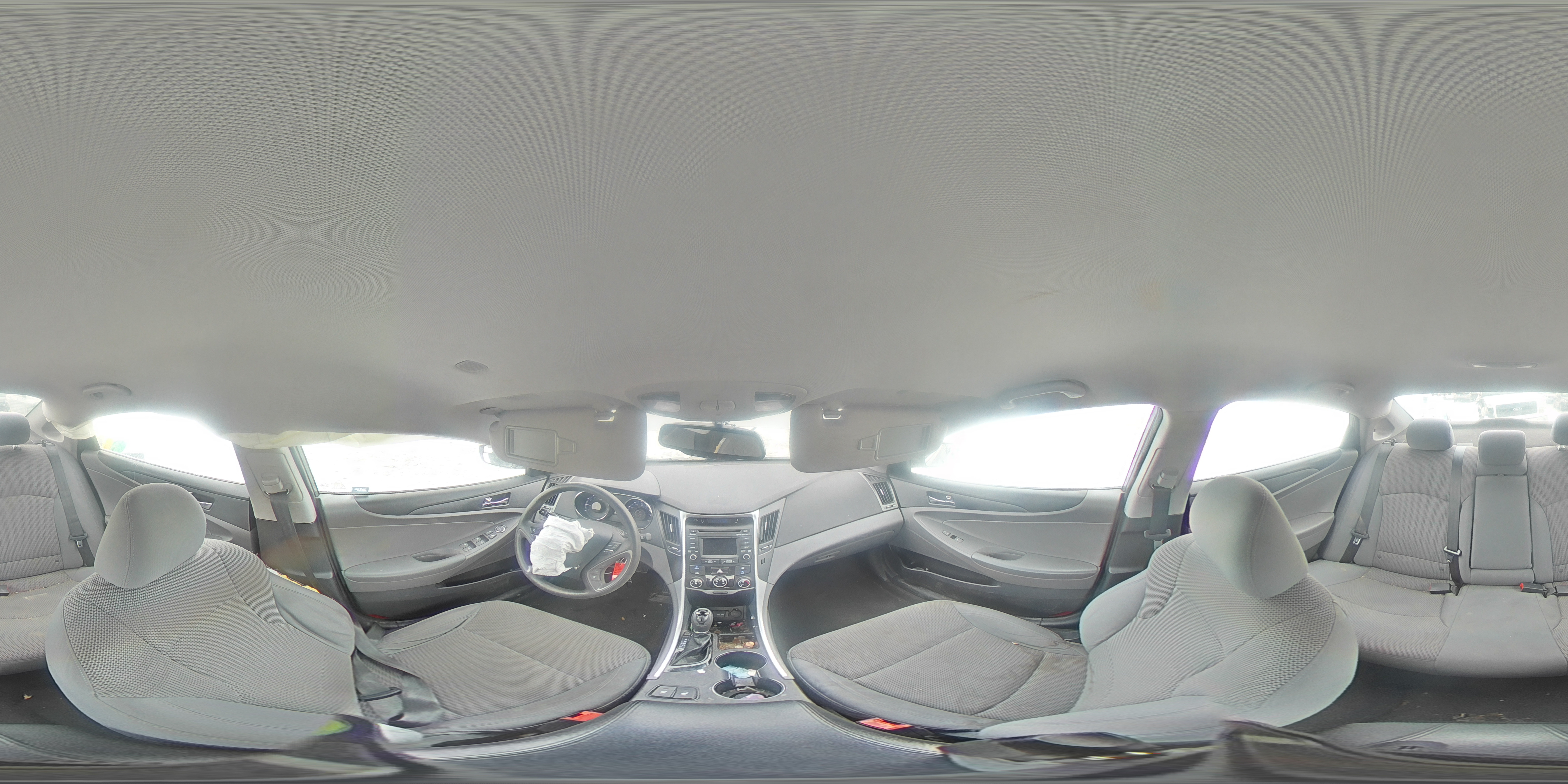 2014 Hyundai Sonata VIN 5NPEB4AC4EH862972 Copart auction photo, front end / rear end damage thumbnail 13