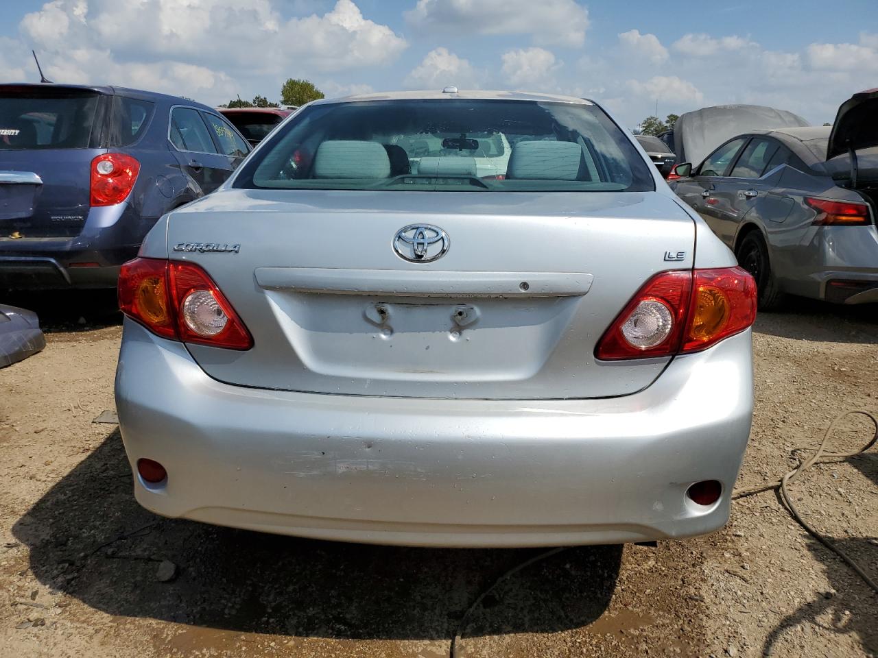 2010 Toyota Corolla VIN 1NXBU4EE7AZ243030 Copart auction photo, front end / minor dent/scratches damage thumbnail 6
