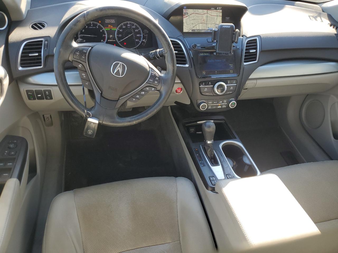2018 Acura RDX VIN 5J8TB3H75JL000006 Copart auction photo, front end damage thumbnail 8
