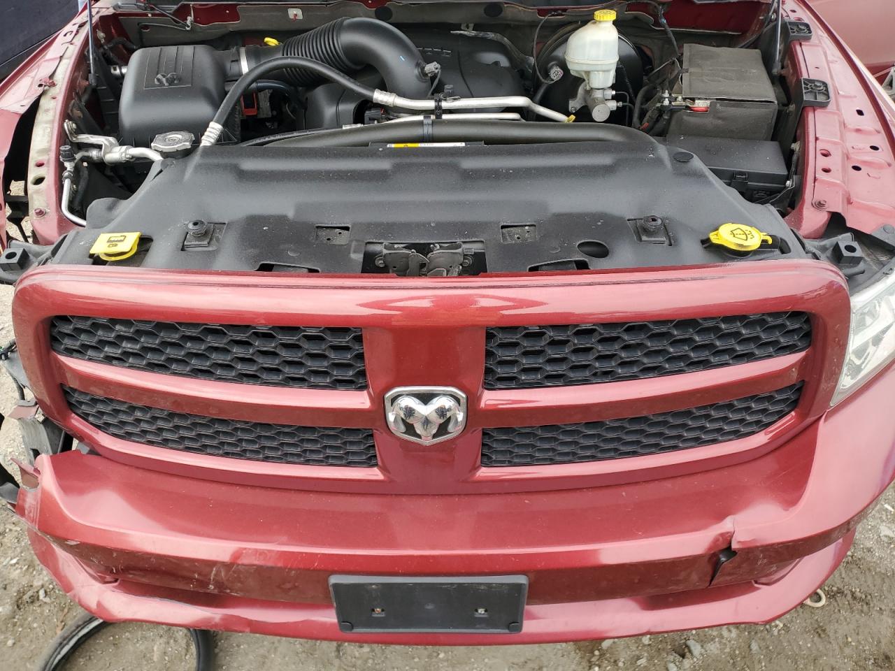 2013 RAM 1500 VIN 1C6RR7FT0DS682631 Copart auction photo, undercarriage / front end damage thumbnail 11