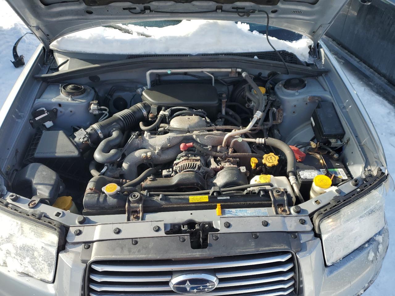 2008 Subaru Forester VIN JF1SG636X8H732193 Copart auction photo, front end / minor dent/scratches damage thumbnail 12