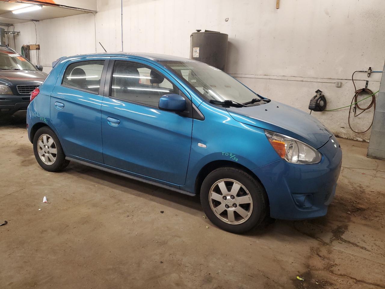 2015 Mitsubishi Mirage VIN ML32A4HJ8FH060647 Copart auction photo, front end / rear end damage thumbnail 4