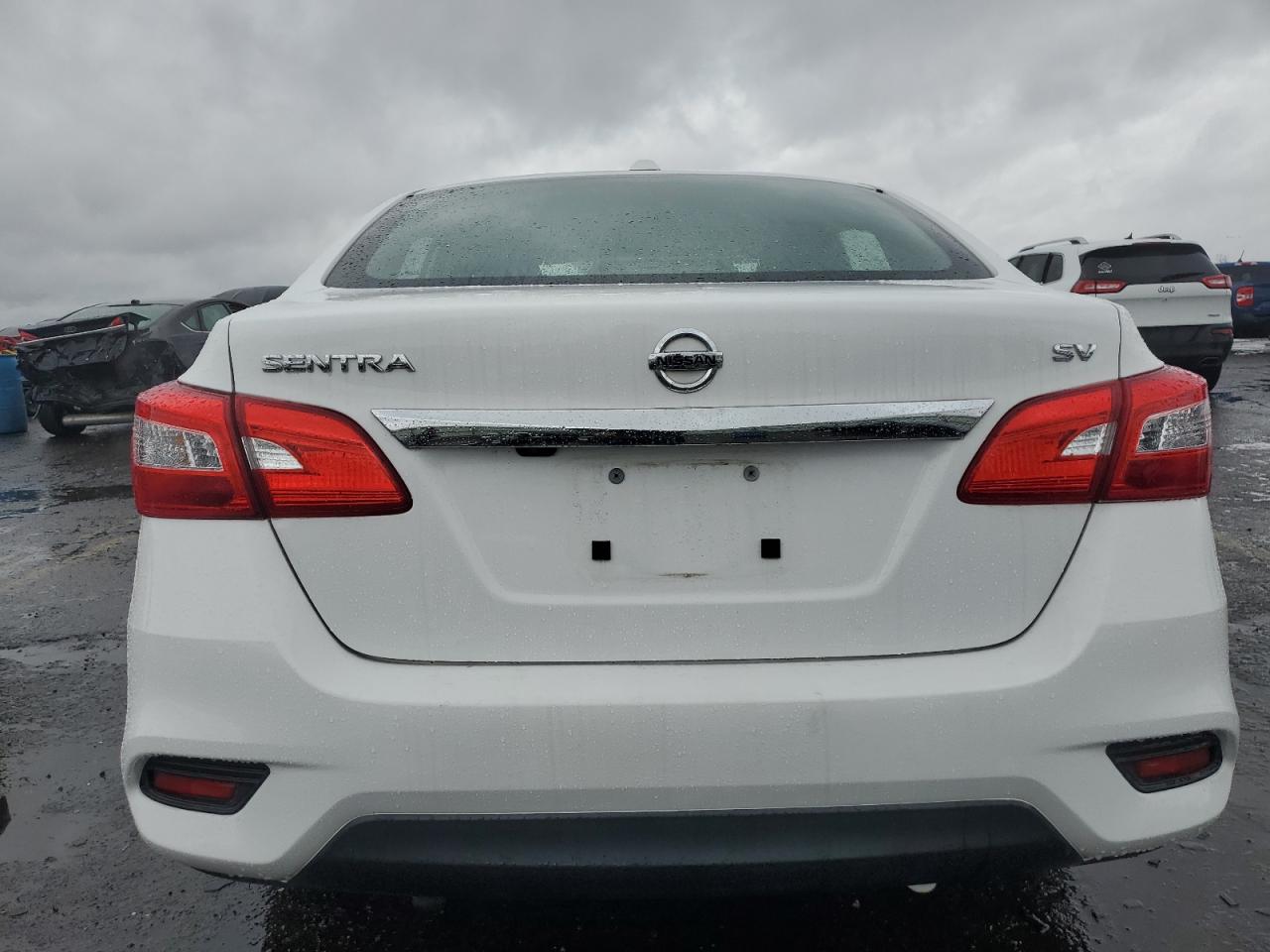 2019 Nissan Sentra VIN 3N1AB7AP3KY428997 Copart auction photo, front end / side damage thumbnail 6