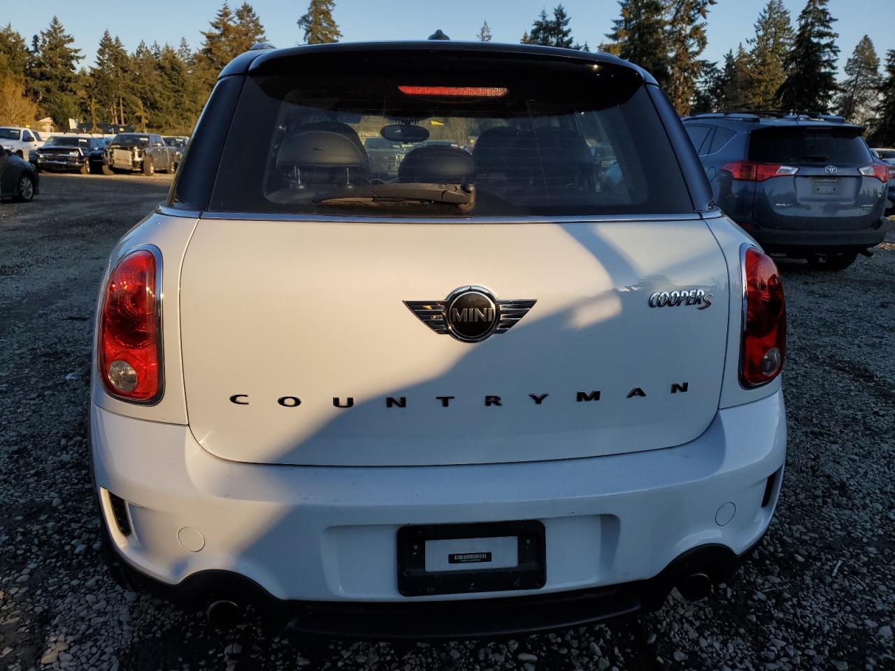 2013 MINI Cooper VIN WMWZC3C56DWP23990 Copart auction photo, front end damage thumbnail 6
