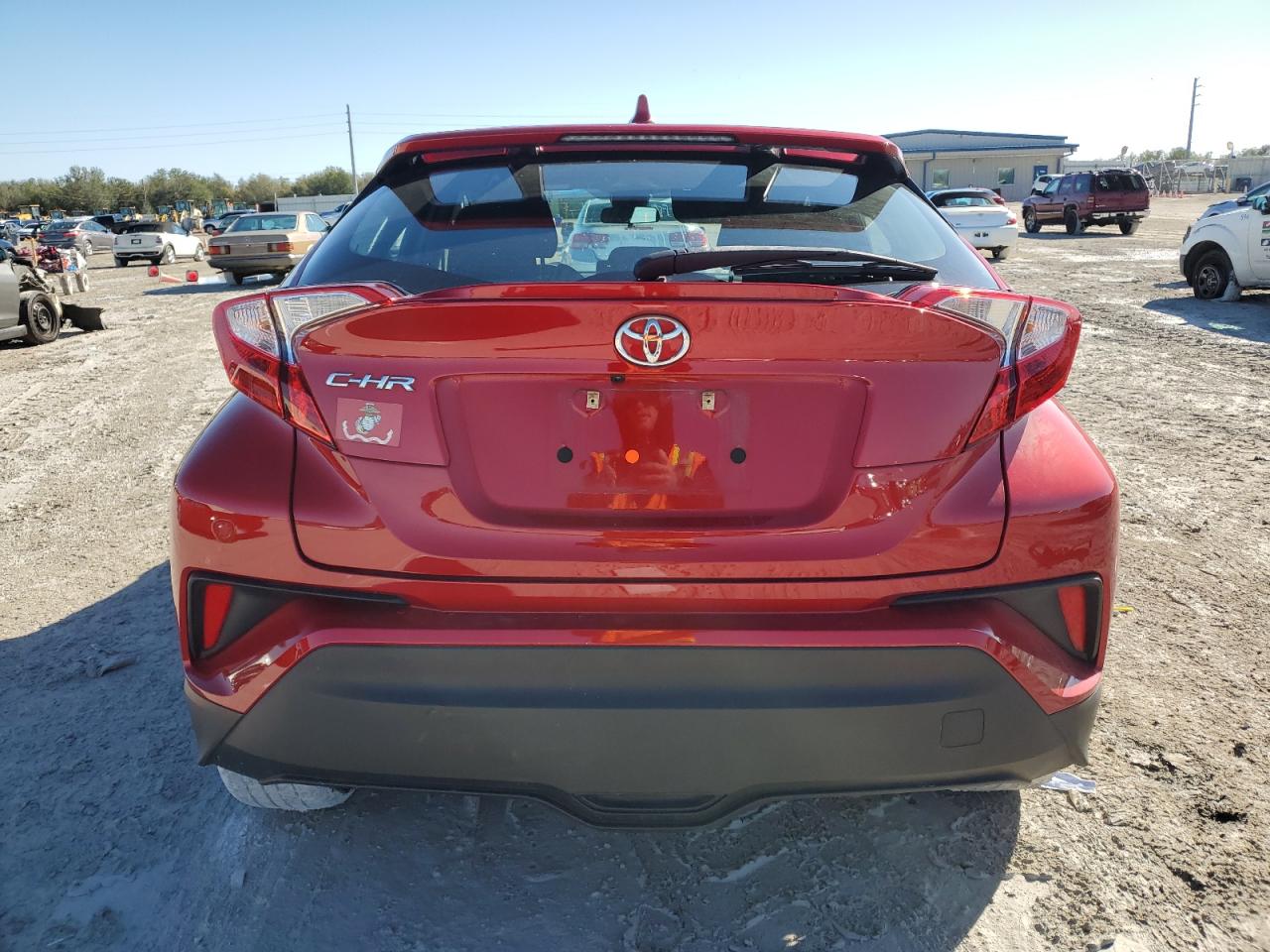 2021 Toyota C-HR VIN NMTKHMBX5MR127038 Copart auction photo, front end damage thumbnail 6