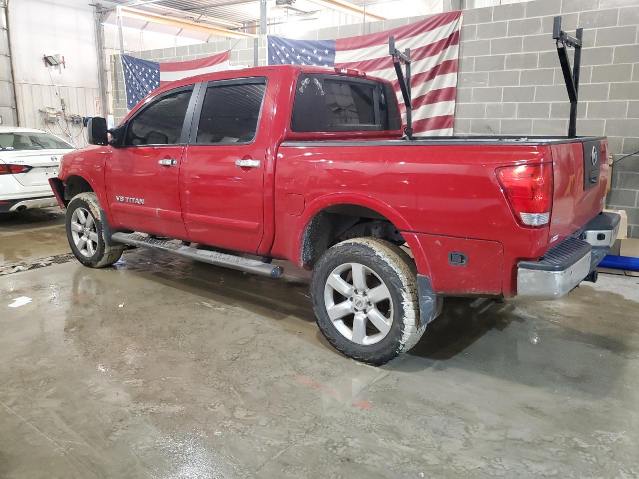 2012 Nissan Titan VIN 1N6BA0EC6CN321585 Copart auction photo, front end damage thumbnail 2