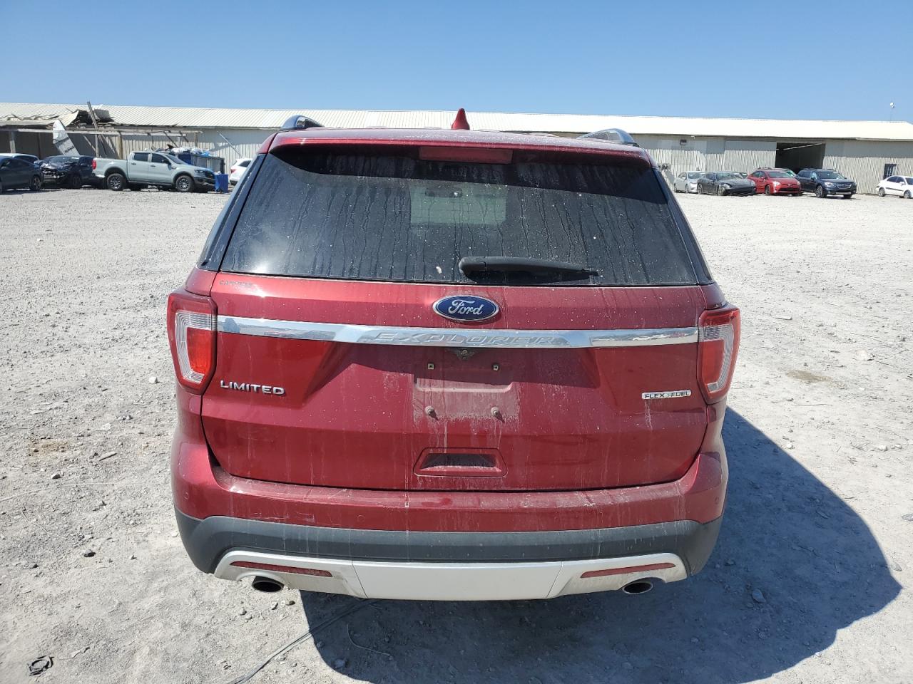 2016 Ford Explorer VIN 1FM5K7F82GGB15296 Copart auction photo, front end damage thumbnail 6