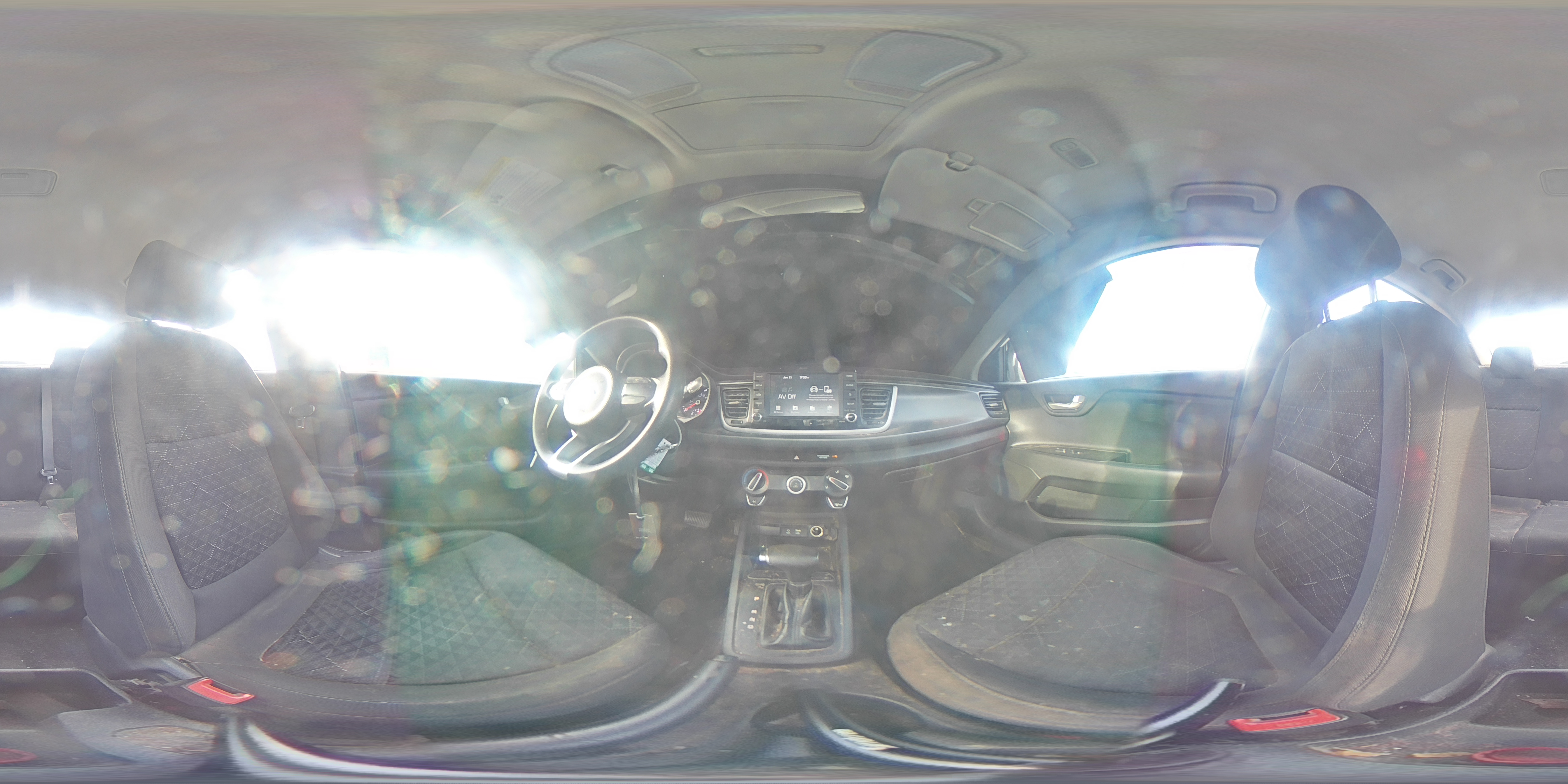 2020 KIA Rio VIN 3KPA24AD5LE312768 Copart auction photo, rear end / minor dent/scratches damage thumbnail 12