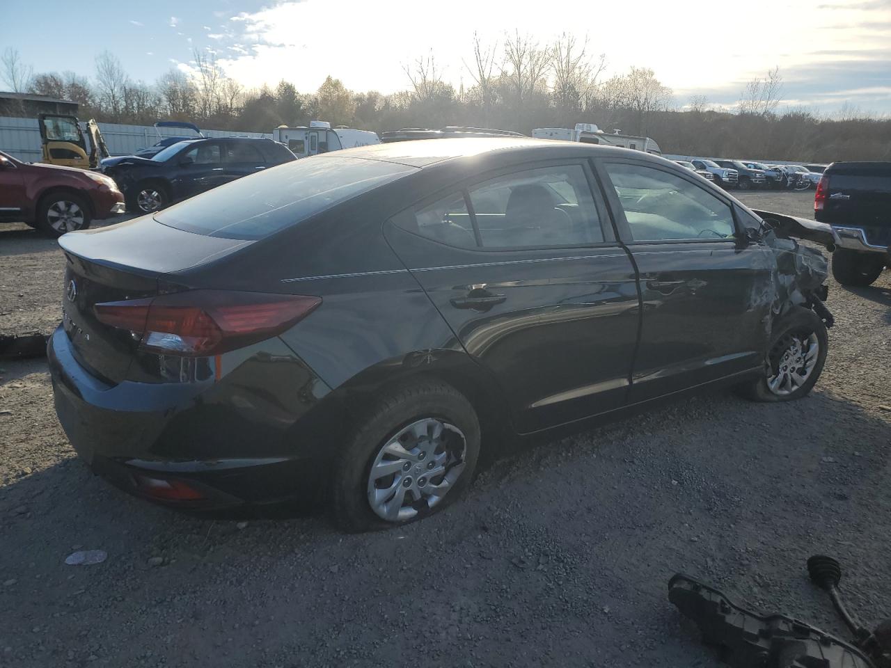 2020 Hyundai Elantra VIN 5NPD74LF7LH617844 Copart auction photo, front end damage thumbnail 3