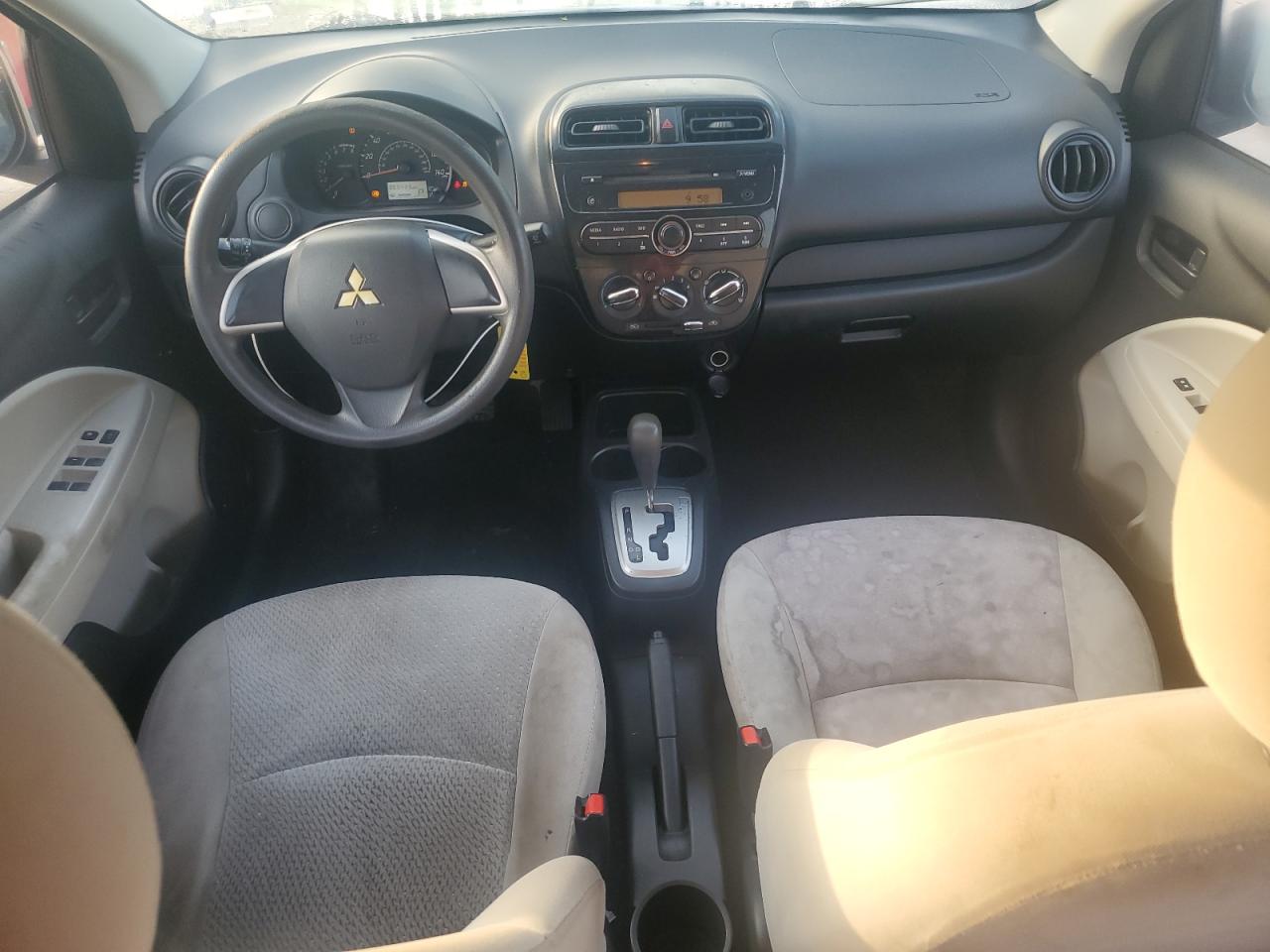2017 Mitsubishi Mirage VIN ML32F3FJ1HHF12703 Copart auction photo, rear end damage thumbnail 8