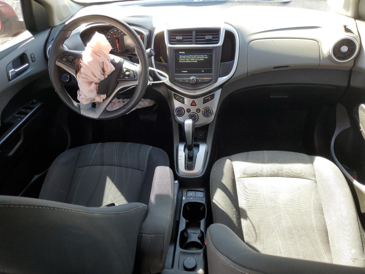 2019 Chevrolet Sonic VIN 1G1JD5SBXK4136869 Copart auction photo, front end damage thumbnail 8