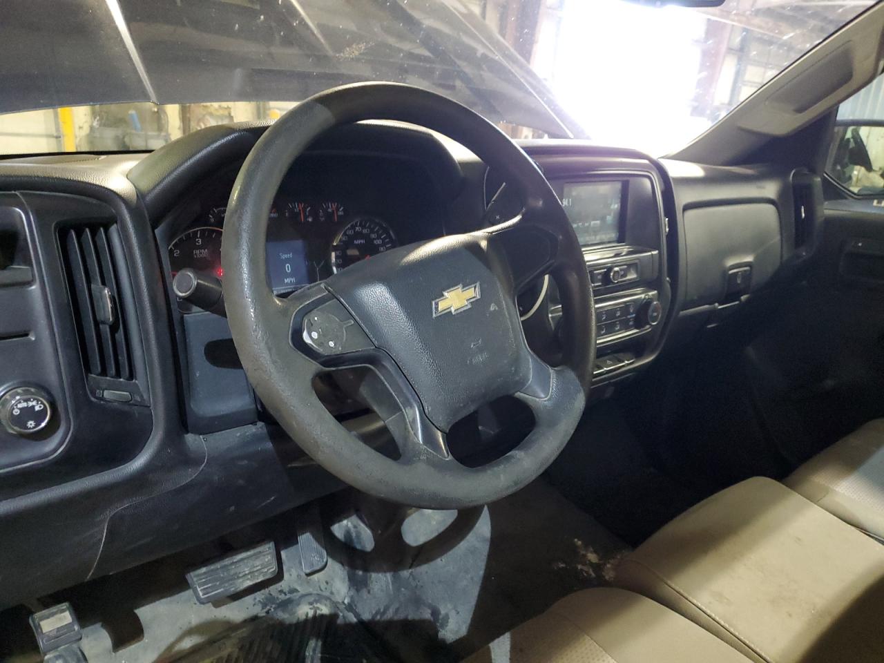 2017 Chevrolet Silverado VIN 1GCNCNEH9HZ333829 Copart auction photo, front end / undercarriage damage thumbnail 8