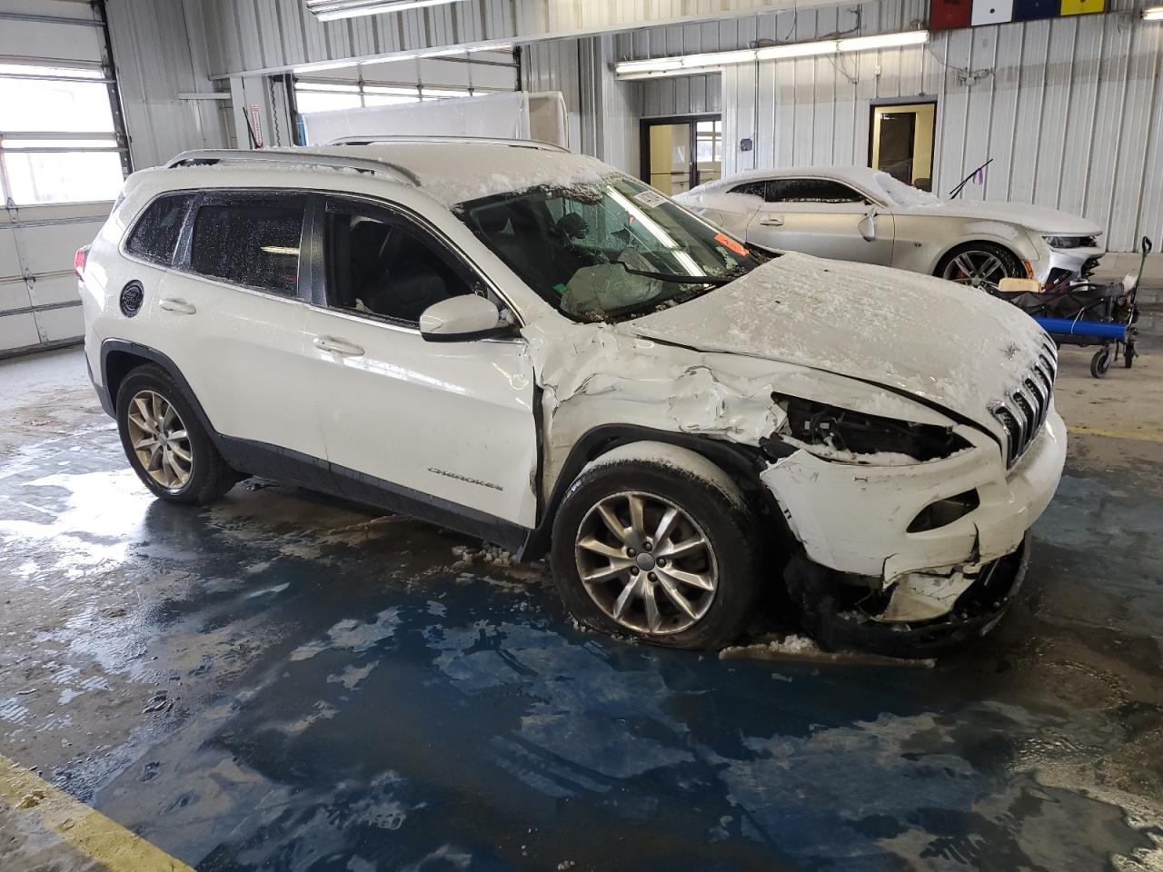 2016 Jeep Grand Cherokee VIN 1C4PJMDBXGW294562 Copart auction photo, front end / side damage thumbnail 4