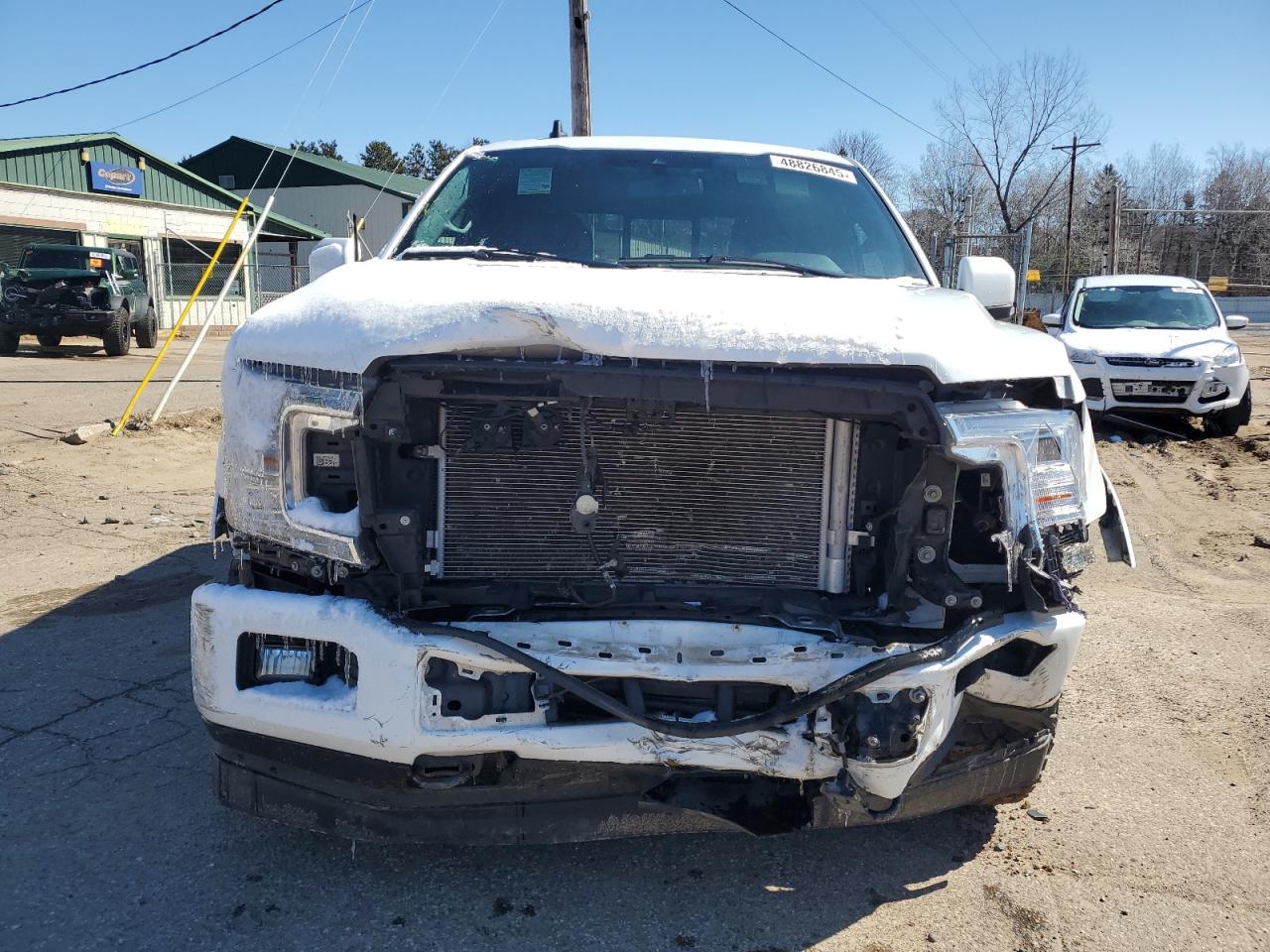 2020 Ford F-150 VIN 1FTEW1E41LFC41797 Copart auction photo, front end damage thumbnail 5