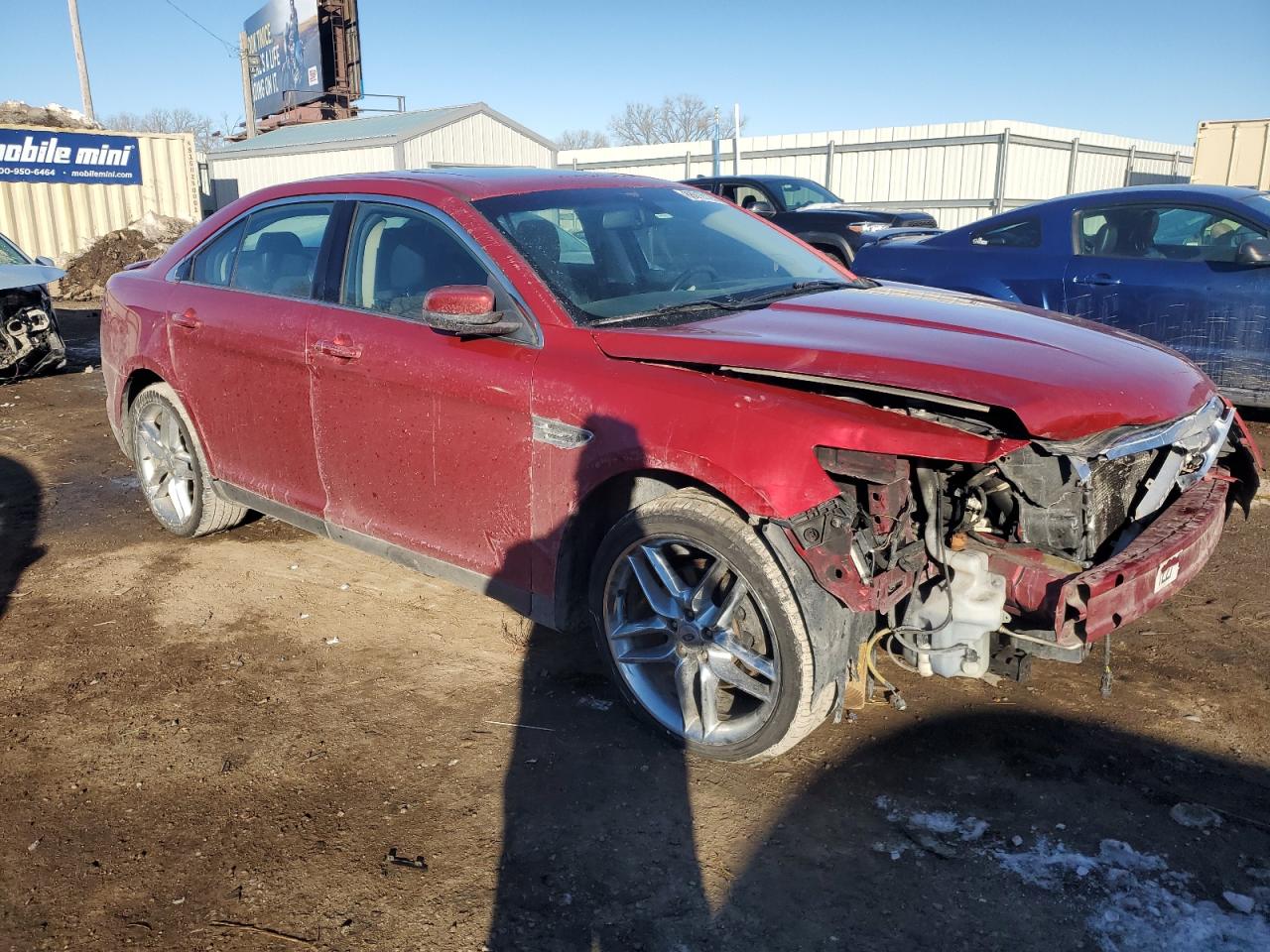 2010 Ford Taurus VIN 1FAHP2KT3AG165265 Copart auction photo, front end damage thumbnail 4