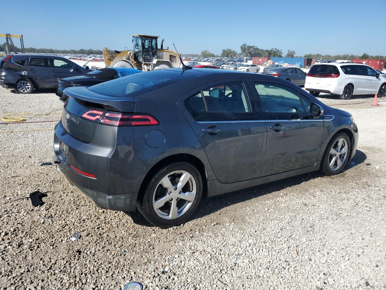 2013 Chevrolet Volt VIN 1G1RA6E47DU137334 Copart auction photo, front end damage thumbnail 3