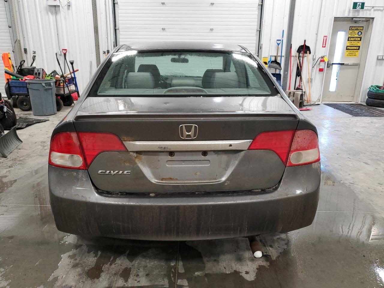 2009 Honda Civic VIN 2HGFA16259H016730 Copart auction photo, front end / minor dent/scratches damage thumbnail 6