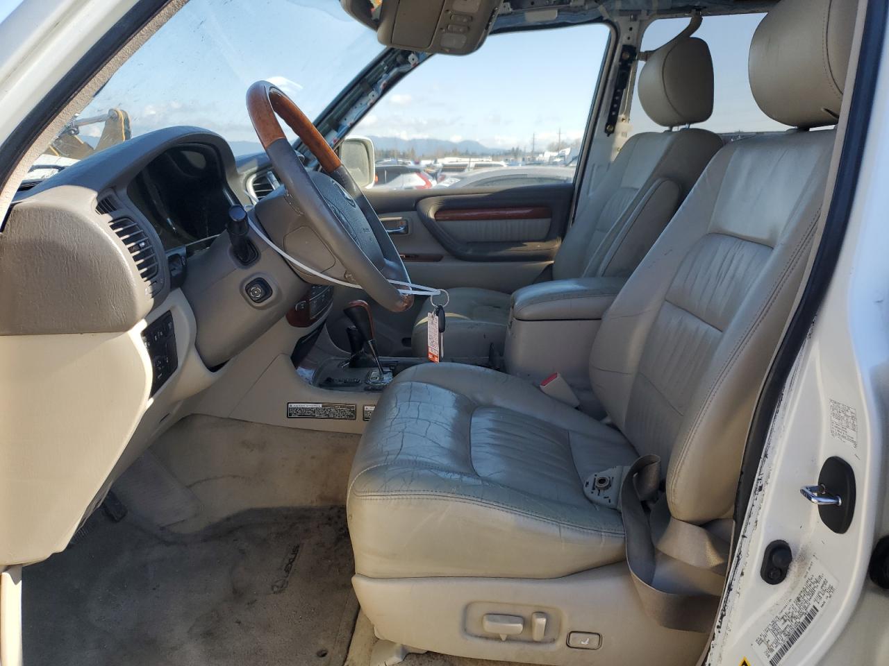 2003 Lexus LX VIN JTJHT00W533534836 Copart auction photo, rear end damage thumbnail 7