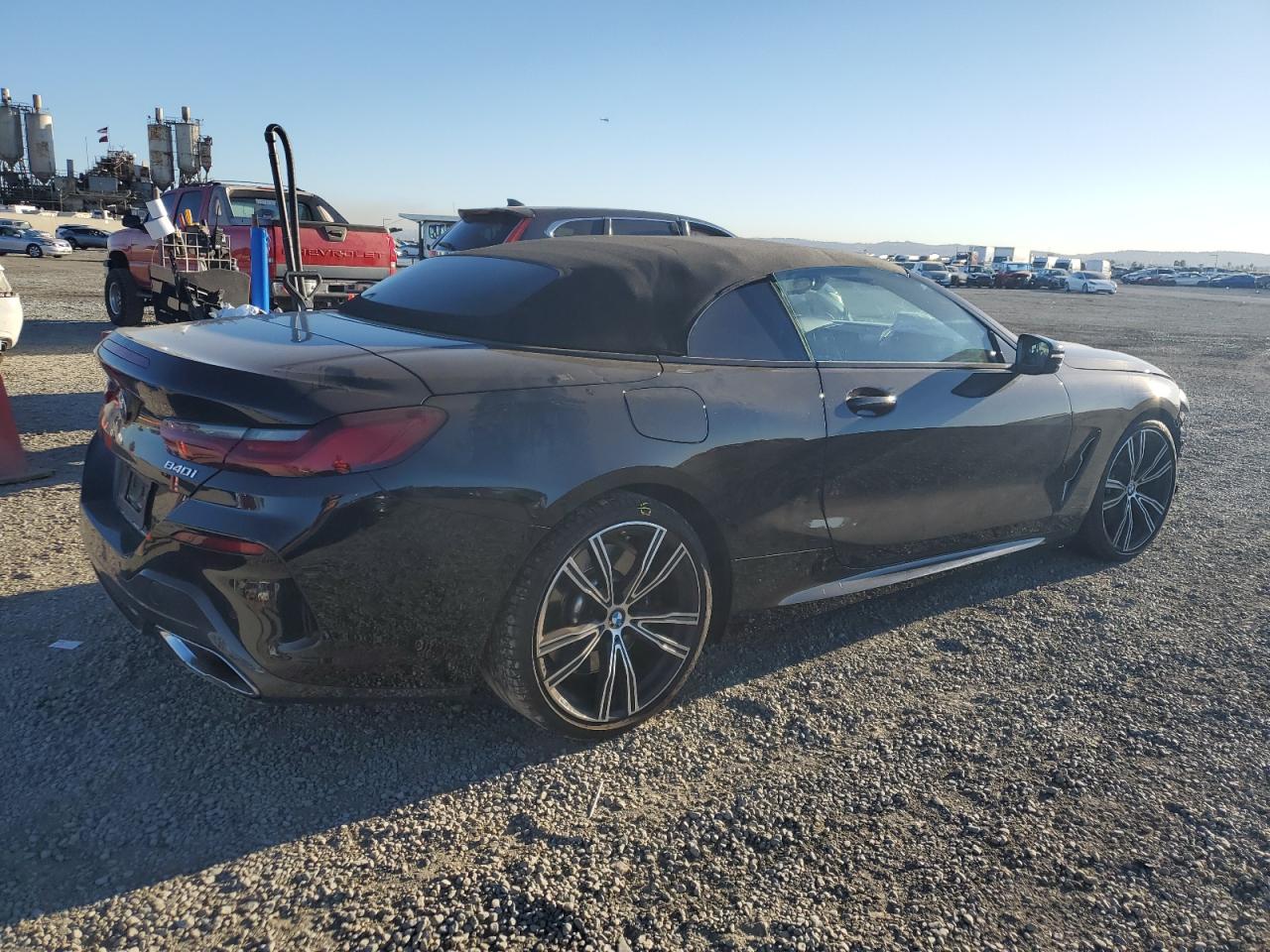 2022 BMW 8er VIN WBADZ2C09NCK14678 Copart auction photo, front end / minor dent/scratches damage thumbnail 3